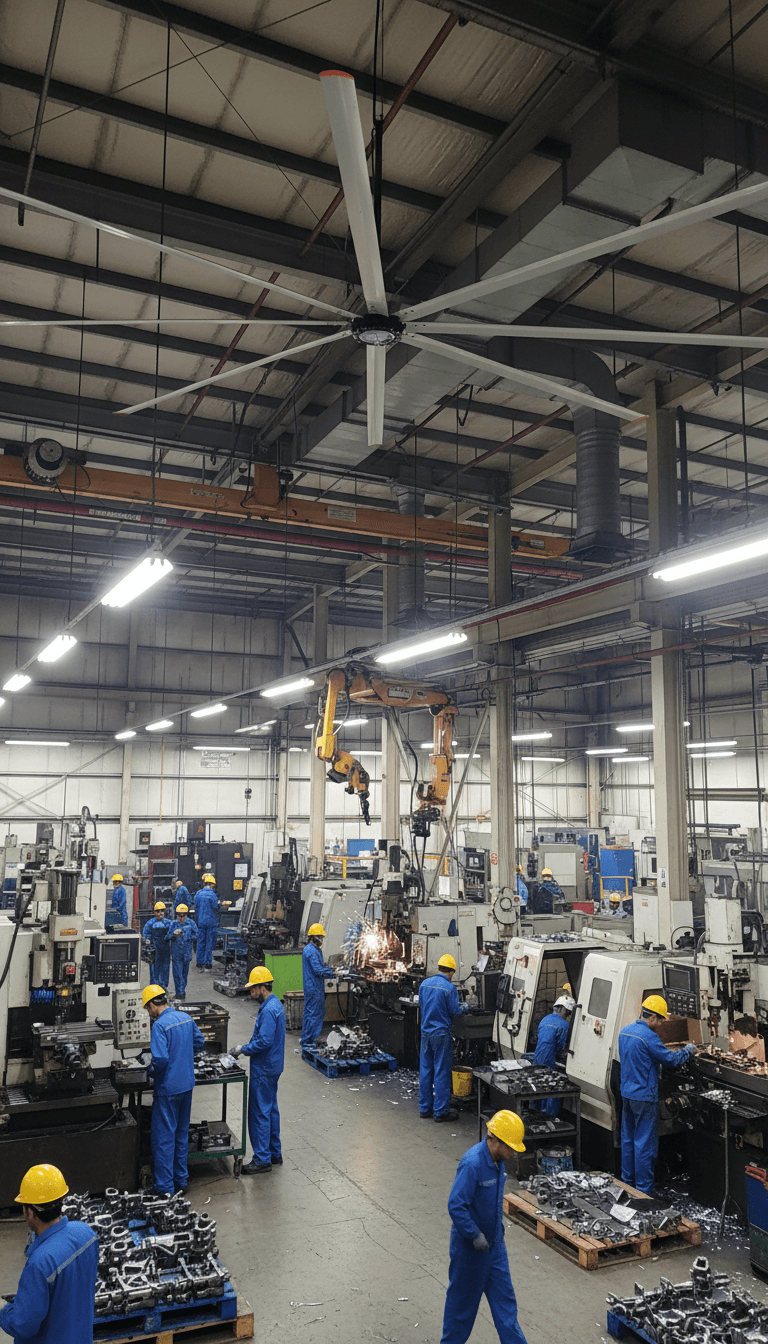 Manufacturing Plant - Aruth Ventilation