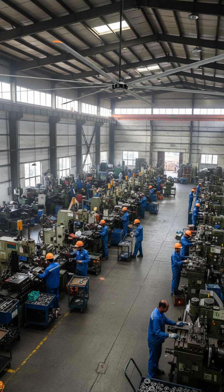 Aruth Exhaust Fan Agricultural and Green Food Processing Application